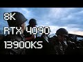 Call of Duty WWII - 8K Ultra - RTX 4090 - 13900KS - Benchmark