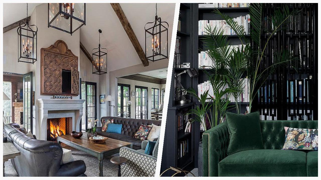 75 Transitional Gray Floor Family Room Design Ideas You'll Love ✅