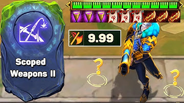 Scoped Weapons II + 3 Star Graves + 3 Guinsoo