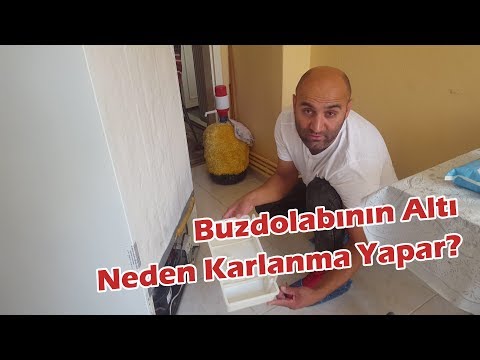 Buzdolabının Altı Neden Karlanma Yapar? Beko Buzdolabı Neden Karlanma Yapar! #beko