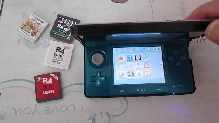 R4 Cards Work fine on 3DS with latest system ver 11.1.0-34E