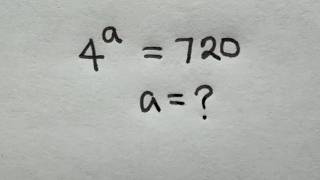 Solve for a in this nice Algebra equation | Math Olympiad Mathematics