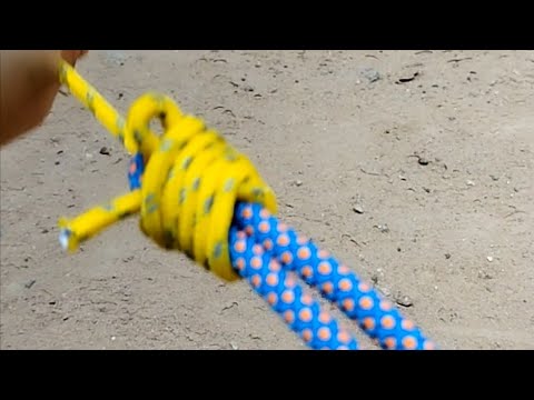 How to connect Two knot Big Rope with small Rope Ep261#ropetutorial # ...