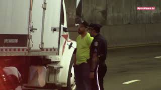 Truck Stuck Under Fdr Drive Overp 072320