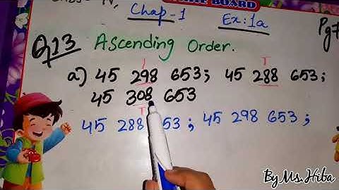 Numbers and Arithmetic Operations | Chapter 1 | Ex 1a | Part 2 | Class 4 | Countdown | By Ms. Hiba