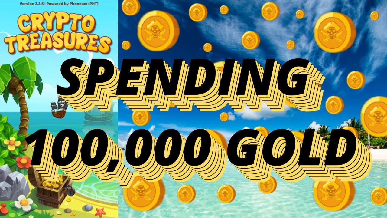Spending 100,000 Gold - Crypto Treasures