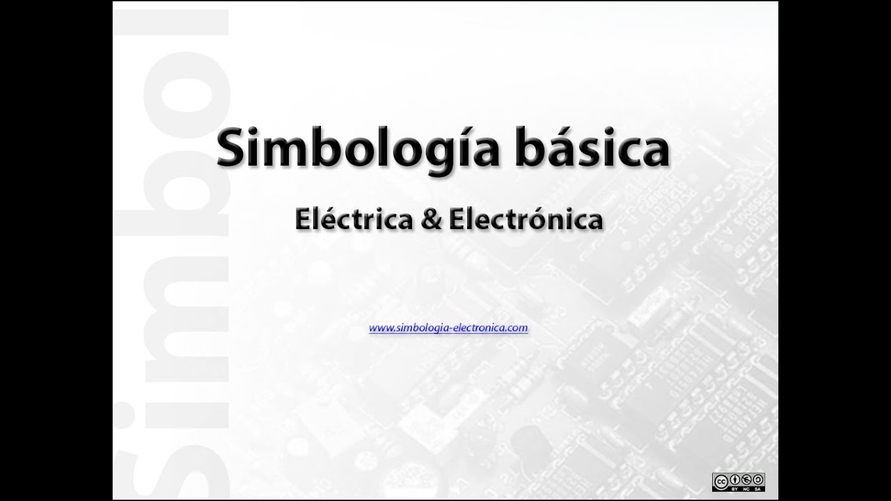 Símbolos de electrónica y su significado