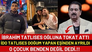 İdo Tatlıses'in Eşi Yasemin Şefkatli Doğum Yaptı İbrahim Tatlıses Dede Oldu