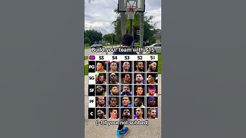 Build your team with $15! Part 16! #shorts