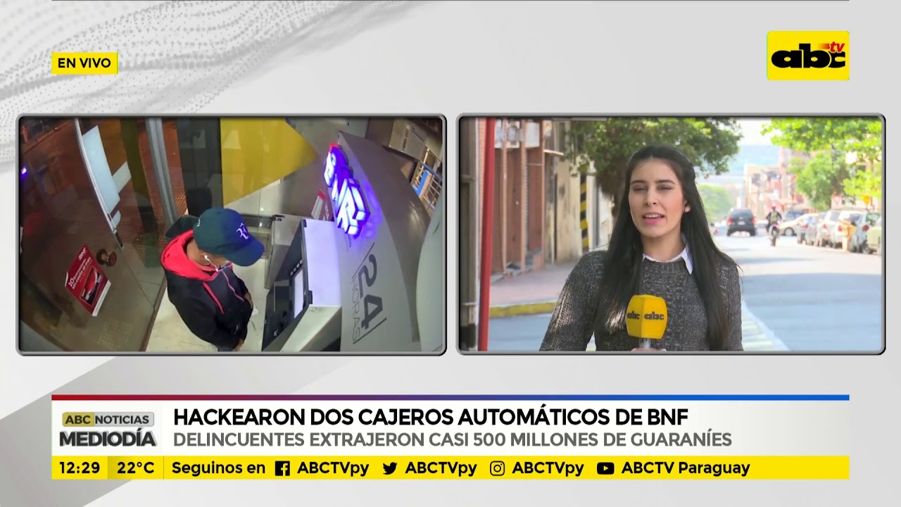 hackers den Hackearon dos cajeros automáticos del BNF
