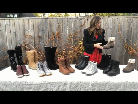 Video: Women's winter sneakers