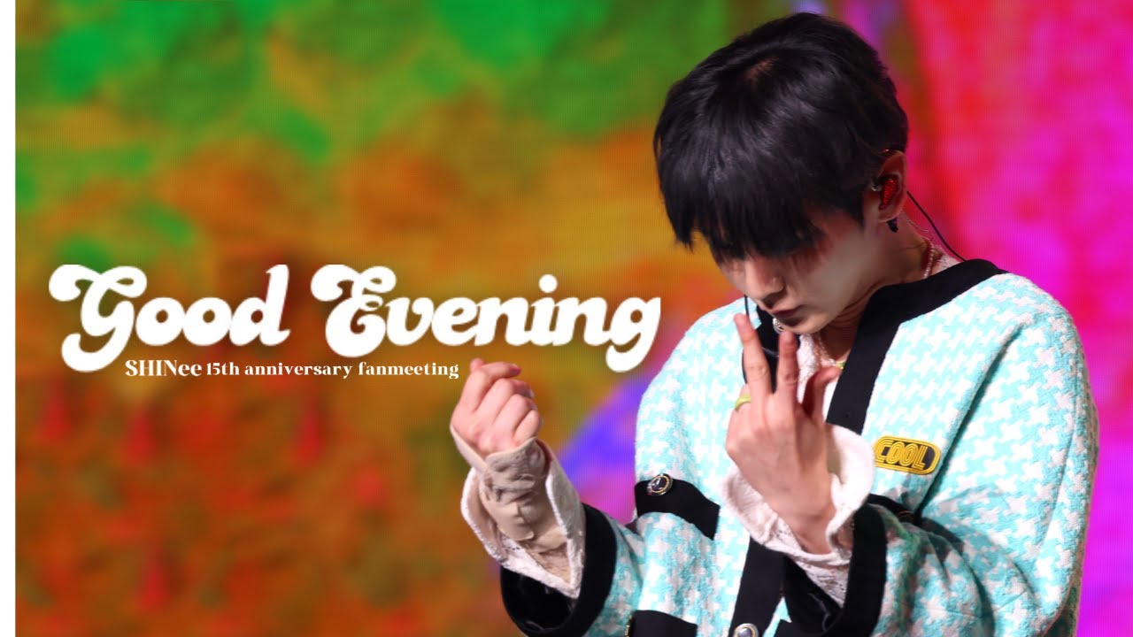 [4k] 230527 샤이니 15주년 팬미팅 데리러가 KEY 직캠 ㅣ 김기범 ㅣ 샤이니 키 ㅣ SHINee 15th anniversary fanmeeting