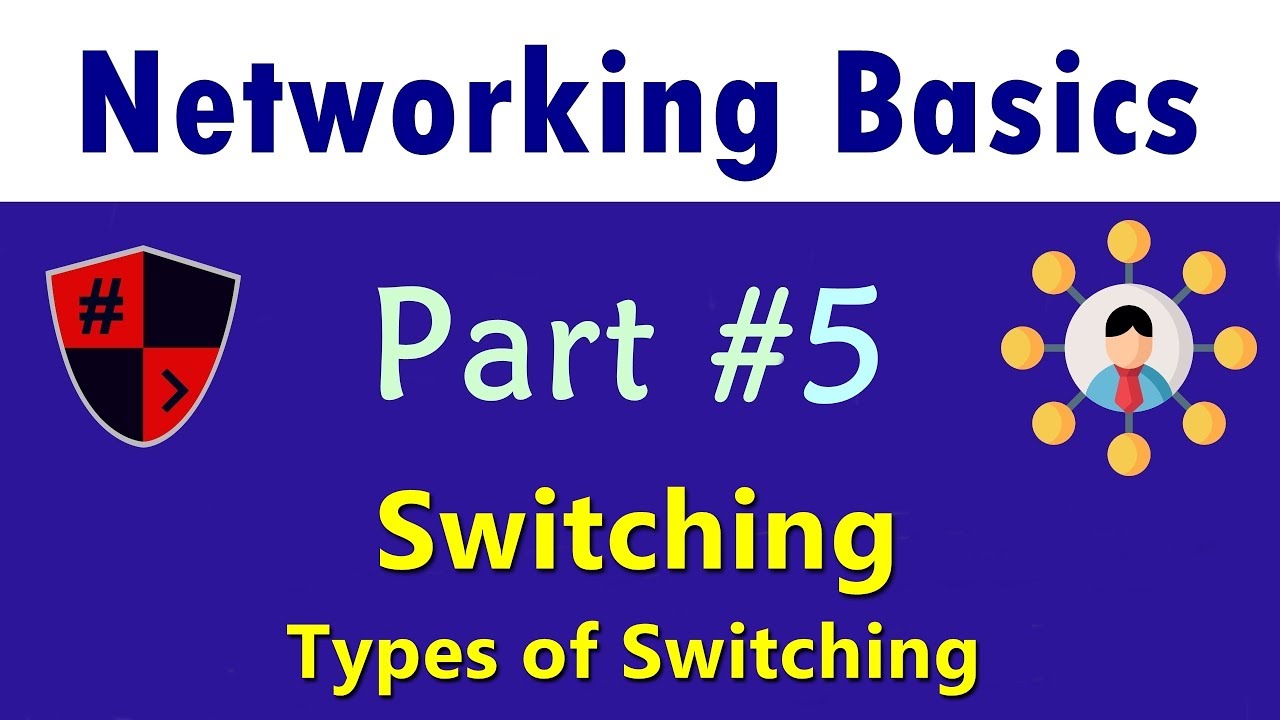[HINDI] Networking Basics | Part #5 | Data Link Layer | Switching | Types of Switching