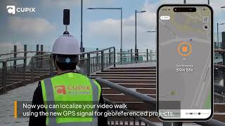 New update allows you to localize your capture using the GPS signal | Cupix Capture App screenshot 4