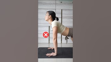 📌HOW TO DO HIGH PLANK FOR A STRONGER CORE