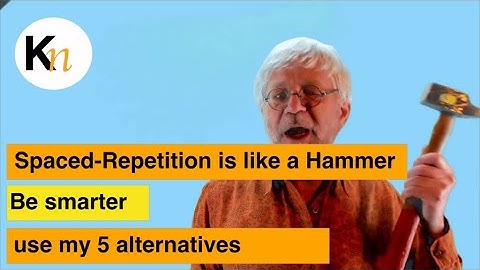Why I dislike Spaced Repetition and How to Learn smarter for less effort