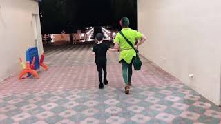 Peter Pan And His Shadow Find The Second Star To The Right