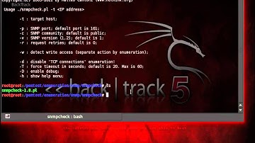 mile2 CPTE Backtrack 5 R2 SNMPcheck Demo