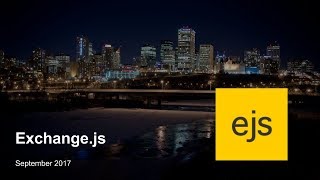 Exchange js September 2017 Notes