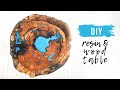 DIY Live Edge Wood and Epoxy Resin Table || How To Fill Voids in Wood