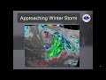 Winter Storm Briefing January 16, 2019