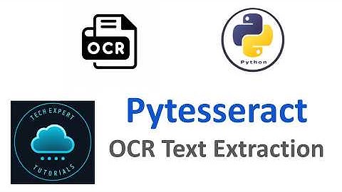 How to Extract Text using Pytesseract OCR Library
