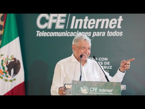 Encuentro con trabajadores de CFE e Internet para Todos, desde Veracruz