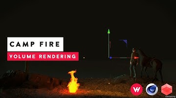 Redshift & C4D - Create a Camp Fire | VFXHUT