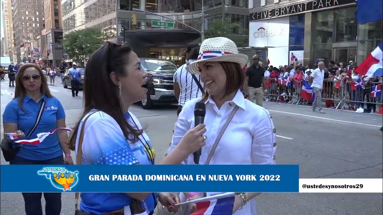 Darling Burdiez en la Gran Parada Dominicana en Nueva York 2022 YouTube