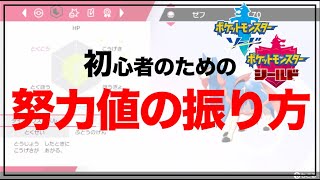 初心者用 ソード シールド 簡単な努力値の振り方 ポケモン剣盾 ラビットのゲーム攻略