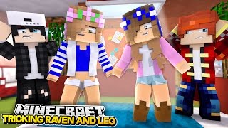 TRICKING LEO AND RAVEN | BODYSWAP Minecraft Royal Family w/LittleKellyandCarly (Custom Roleplay)