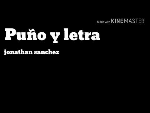 Jonathan Sánchez-puño y