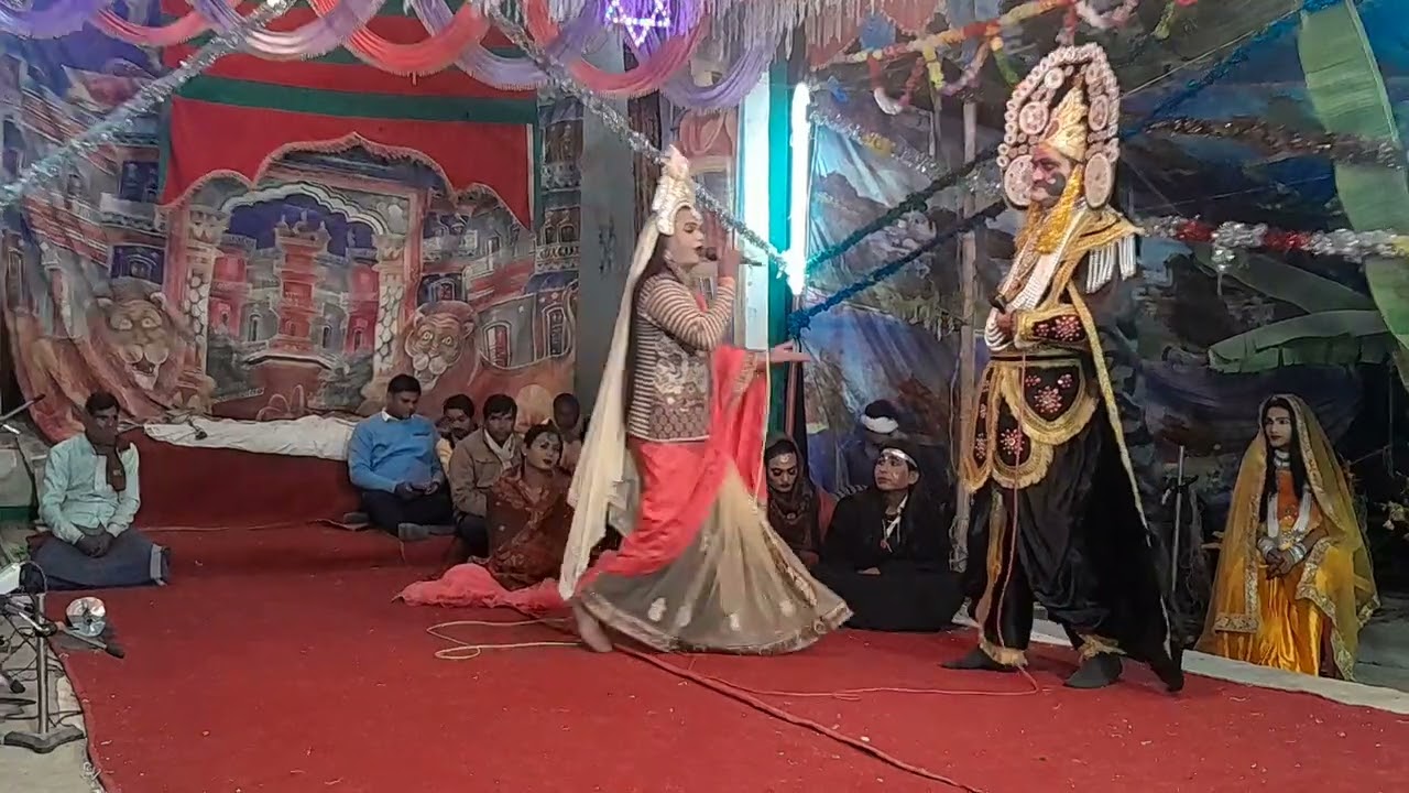 मंदोदरी द्वारा महाराज रावण को बार बार समझाया गया मुरलीधर मनमौजी परा द्वारा शानदार प्रस्तुति