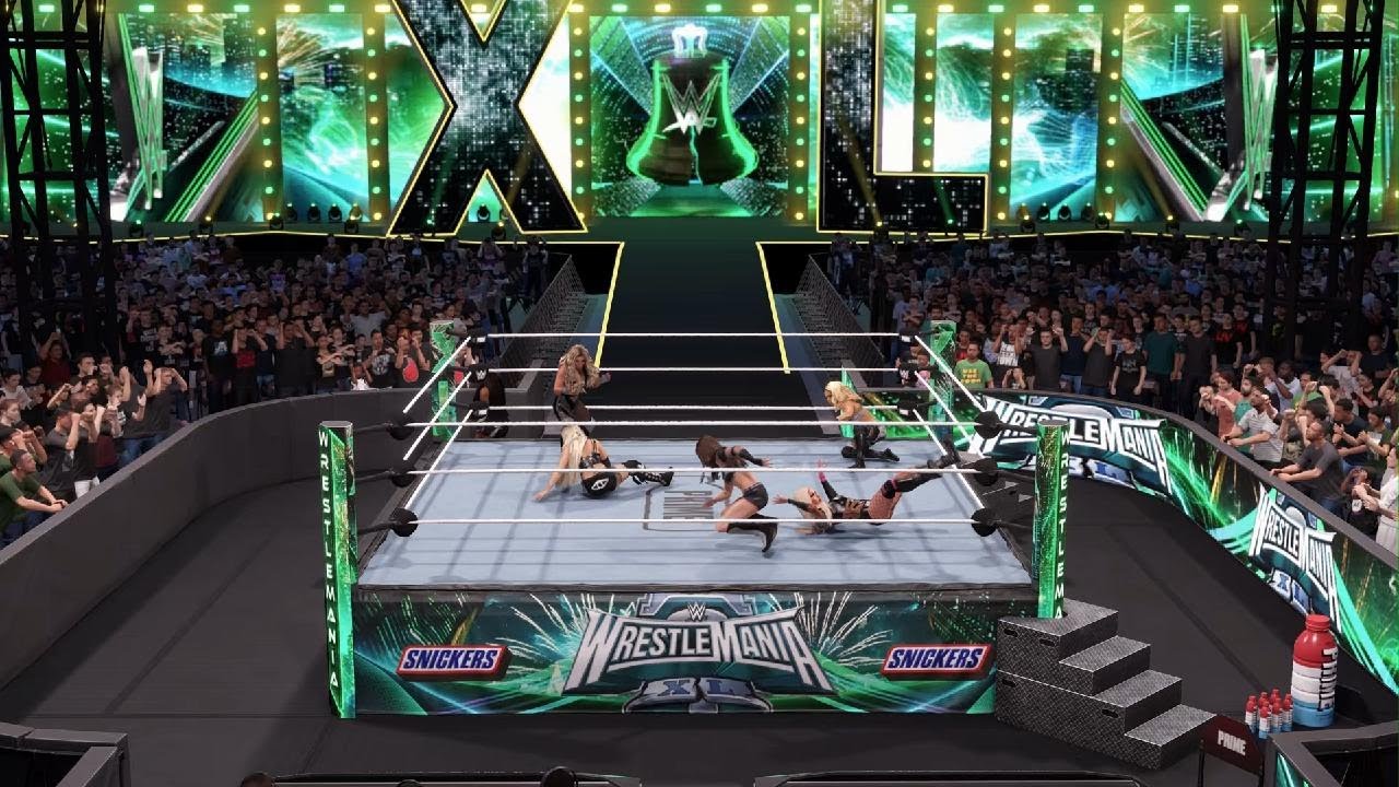 WWE 2K25 30 woman rumble