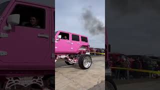 Barbie Jeep Down!!! #staystuntin #barbie #jeep #cummins screenshot 3