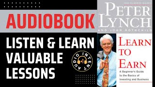 Learn to Earn by Peter Lynch - Audiobook #mindset #money