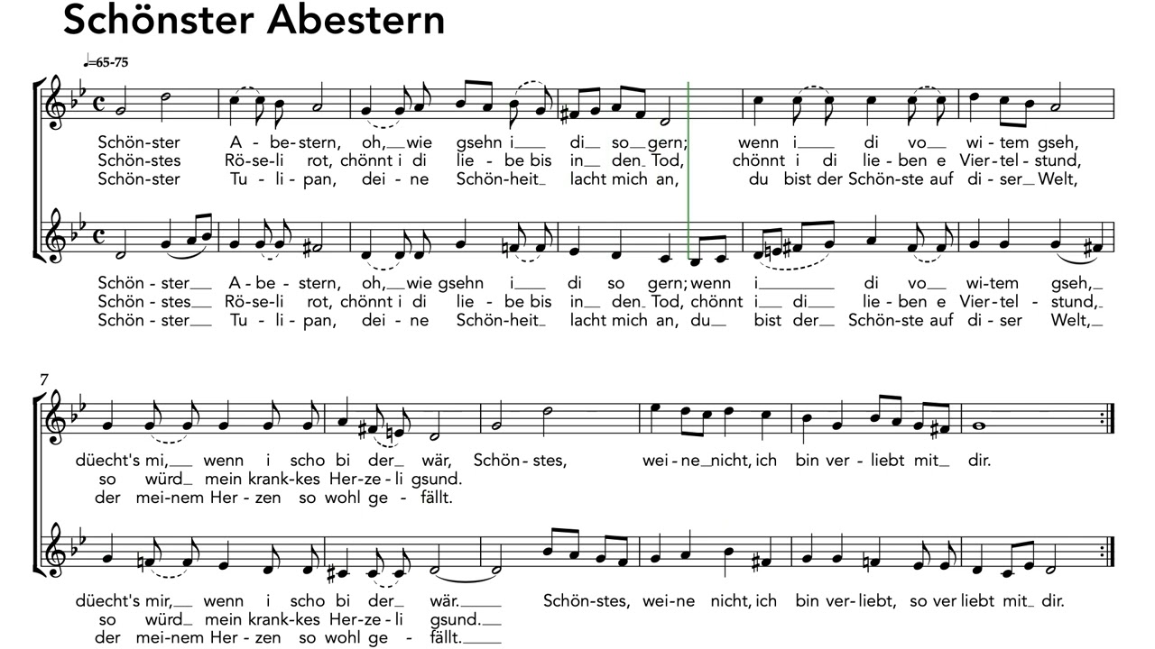 Schönster Abestern S1