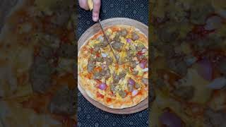 Homemade chicken Pizza. Yummy testy Food. Food vlog. Food Recipe. Bangladeshi Food Recipe shorts