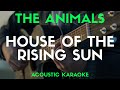 House of the Rising Sun - Acoustic Karaoke 🎶