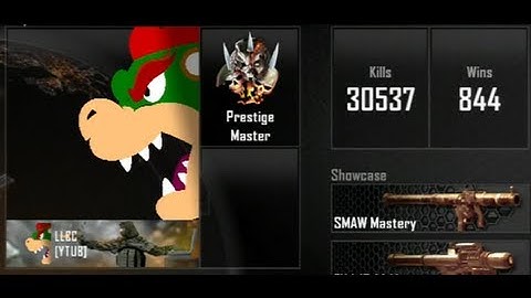 COD Black Ops 2: Tutorial Emblem how to make Bowser from Mario
