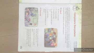 Login class 2 computer book chapter 1 (computers everywhere) first page