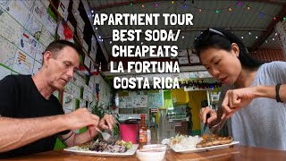 Best Soda Local food & Apartment Tour La Fortuna Costa Rica