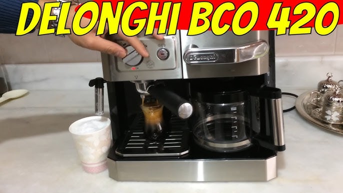  DeLonghi BCO320T Combination Espresso and Drip Coffee