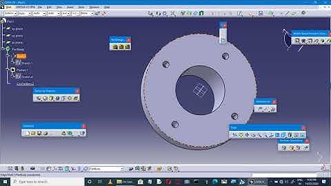 How to use pattern option in CATIA