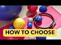 The Correct Sizing or Size for an Exercise Ball, PhysioBall, or SwissBall.