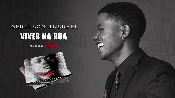 Gerilson Insrael - Viver na Rua [Official Audio]