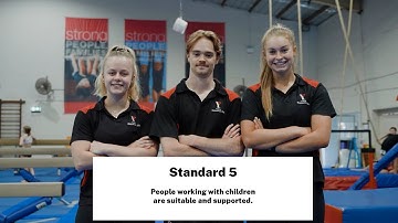 Child Safe Standards 5 - People working with children are suitable and supported