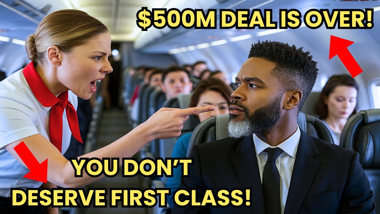 Black CEO Kicked Out of First Class for White Passenger — Then He Canceled $500M Airline Deal!