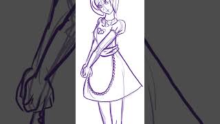 Fated Maids #animatic. #monsterromance #romancenovels #waifu #queerartist #oc