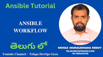 Ansible Workflow in Telugu - Telugu DevOps Guru - Learn DevOps  from Scratch In Telugu